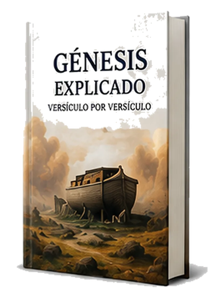 Portada 3D de Génesis Explicado Versículo por Versículo