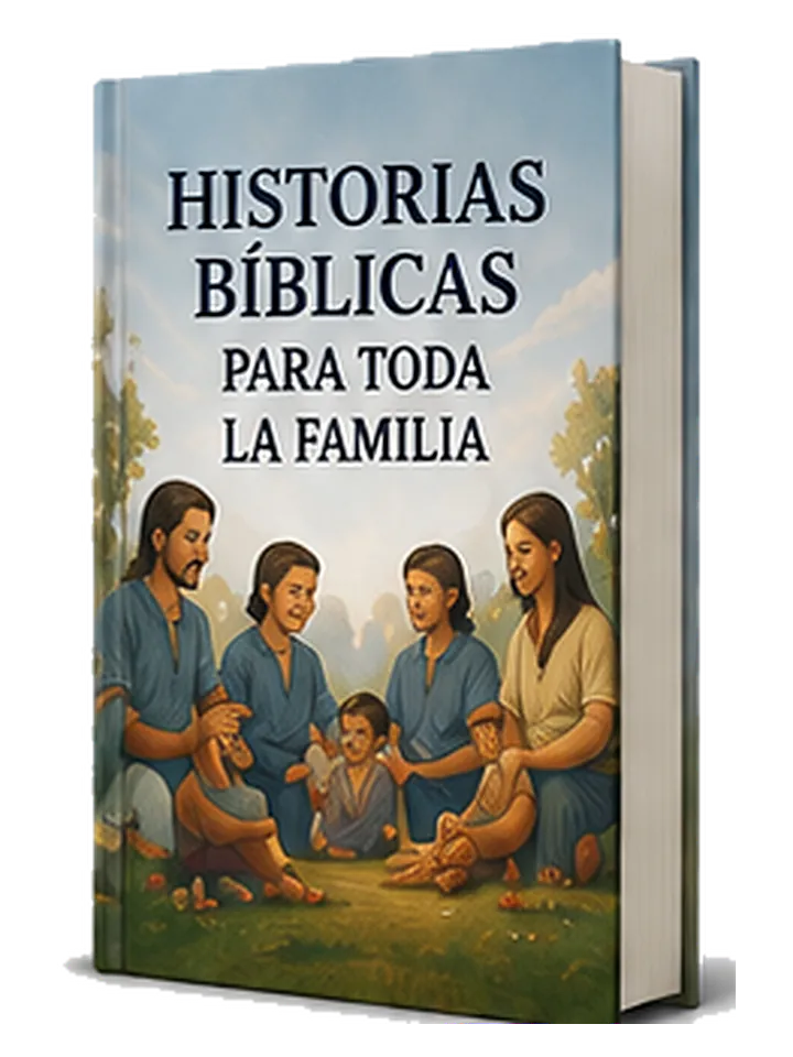 Portada 3D de Historias Bíblicas para Toda la Familia