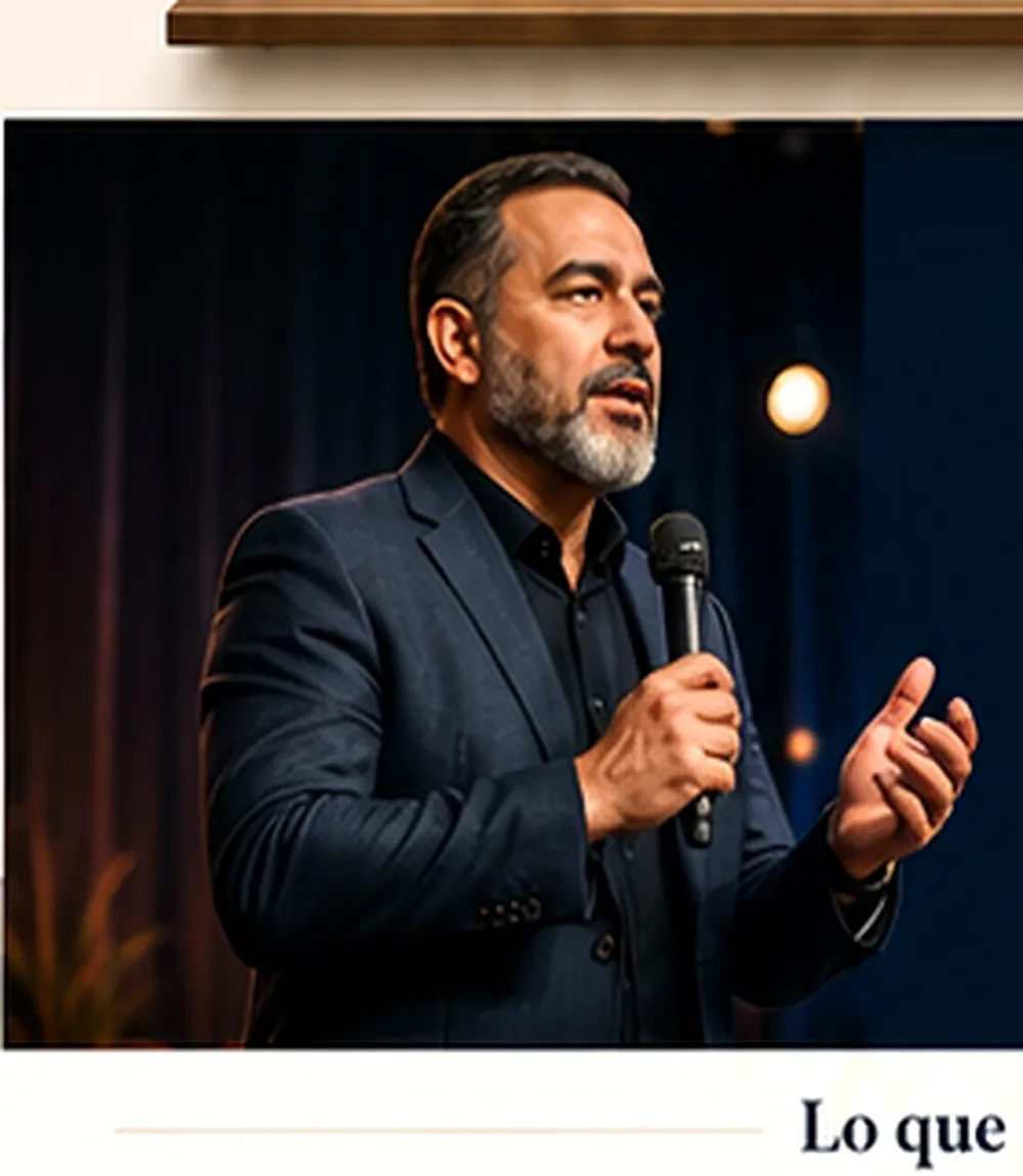 Fernando Guzman compartiendo la historia y el propósito de El Camino